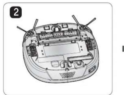 LG VR34406LV - Ensamblado y desensamblado de la bateria - 2