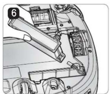 LG VR34406LV - Ensamblado y desensamblado de la bateria - 4