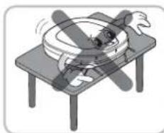 LG VR34406LV - DO NOT use the Robot Cleaner around a banister, staircase or any other dangerous place. - 1