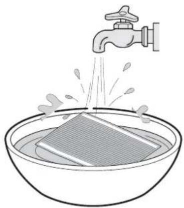 LG VR34406LV - REINIGUNG DES MIKROFASER-MOPPS (OPTIONAL) - 3