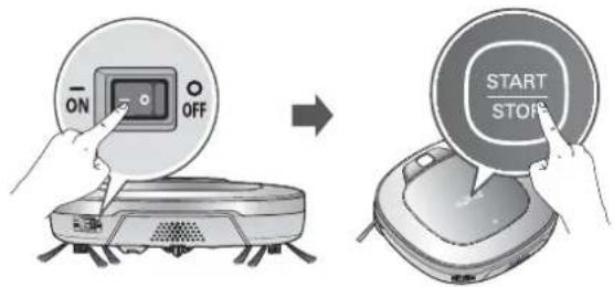 LG VR34406LV - Die Stromversorgung des HomBot einschalten. (Seite 15) - 1