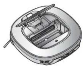 LG VR34406LV - Beim Erhalt der Sprachnachtrecht: "Bitte prufen, ob der Staubbehälter und der Filter richtig eingesetzt sind." - 2