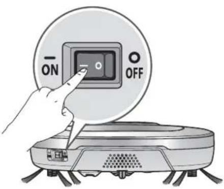 LG VR34406LV - Encendido de la fuente de alimentacion principal - 1