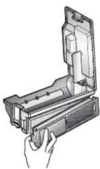 LG VR34406LV - Nettoyage du filtre du BAC à poussières - 2