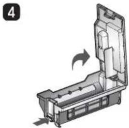 LG VR34406LV - Nettoyage du BAC à poussières - 4
