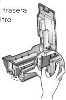 LG VR34406LV - LIMPIEZA DEL FILTRO DEL DEPOSITO DE POLVO - 1