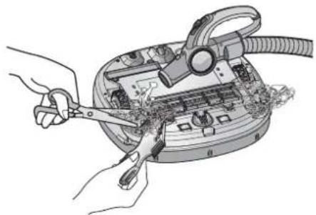 LG VR34406LV - Entretien des brosses laterales - 1