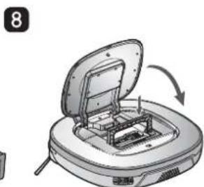 LG VR34406LV - REINIGUNG DES STAUBBEHÄLTERS - 8