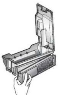 LG VR34406LV - REINIGUNG DES FILTERS AM STAUBBEHÄLTER - 2