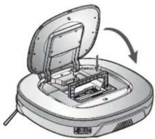 LG VR34406LV - Check the dust bin. - 1