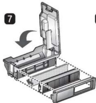 LG VR34406LV - REINIGUNG DES STAUBBEHÄLTERS - 7