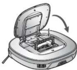 LG VR34406LV - Message vocal : "vérifiez que le bac à poussière et le filtre sont correctement installés. - 3