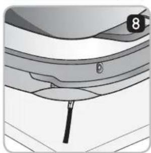 LG VR34406LV - Démontage de la rosse latérale - 8