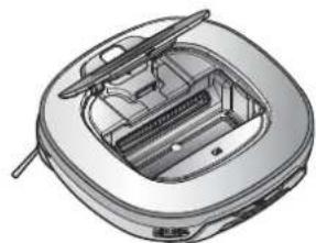 LG VR34406LV - Al messaggio vocale, "Controllare che il cassetto della polvere e ilhetto siano installati correttamente." - 2