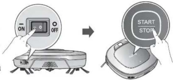 LG VR34406LV - Accendere l'alimentazione elettrica di HOM-BOT. (p15) - 1