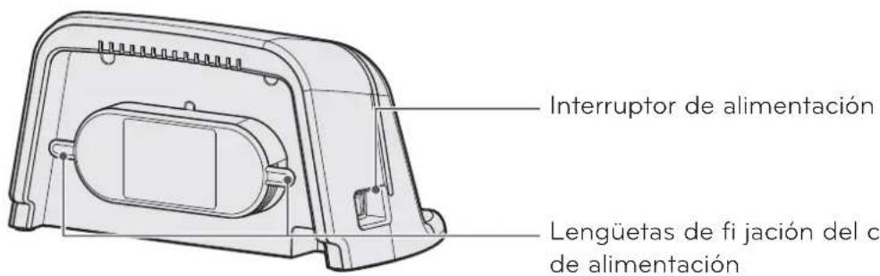 LG VR34406LV - DESCRIPCION DE LAS PIEZAS: Base / DepoSito de polvo - 2