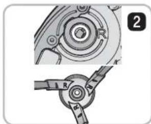 LG VR34406LV - Reemplazo de los cepillos laterales - 10