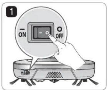 LG VR34406LV - De/- Montage des Akkus - 1
