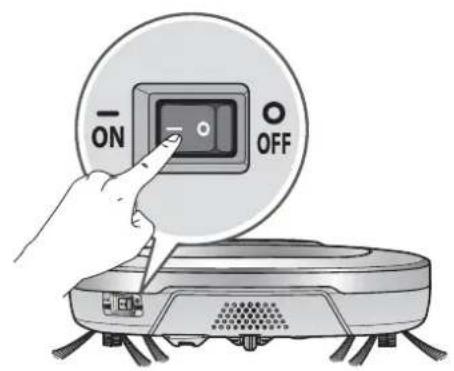 LG VR34406LV - Mise sous tension par l'interrupteur - 1