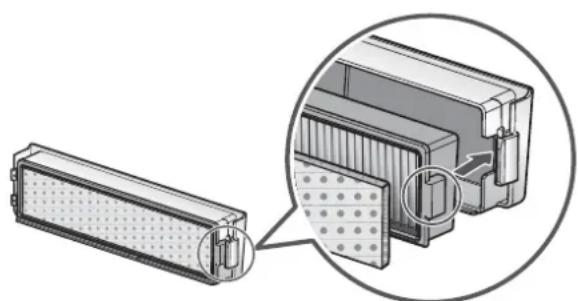 LG VR34406LV - PULIZIA DEL FILTRO DEL CONTENITORE Della POLVERE - 6