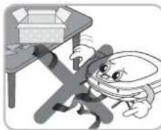 LG VR34406LV - Close the cover of the dust bin on the main unit before starting cleaning. - 1