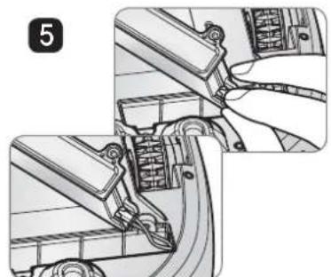 LG VR34406LV - Smontaggio/montaggio della batteria - 8