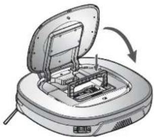 LG VR34406LV - Staubbehälter überprüfen. - 1