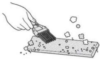 LG VR34406LV - REINIGUNG DES FILTERS AM STAUBBEHÄLTER - 5