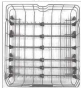 LG LDF8574ST - RABATTRE LE RÂTELIER INFÉRIEUR - 3