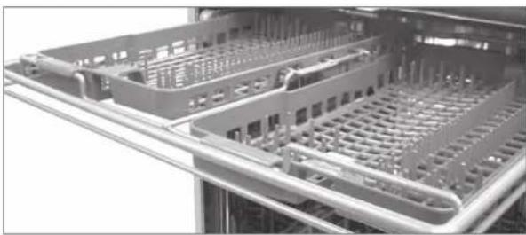 LG LDF8574ST - HEIGHT ADJUSTABLE TRAY (on some models) - 2