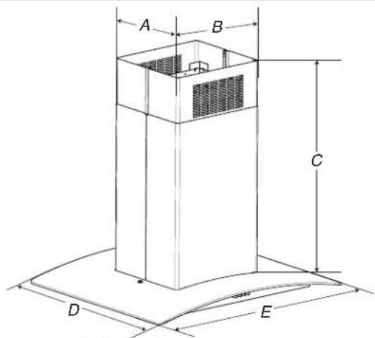 JENN-AIR WVI51UC6LS - Product Dimensions - 1