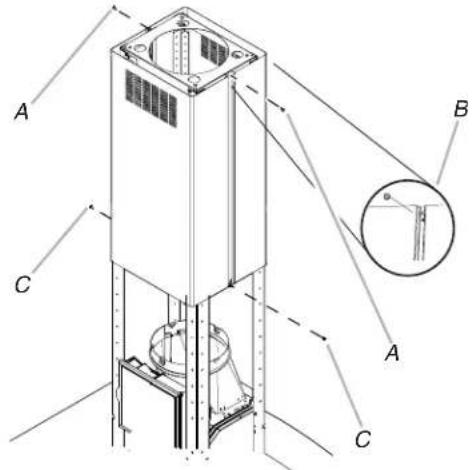 JENN-AIR WVI51UC6LS - Installation des cache-conduits - 1