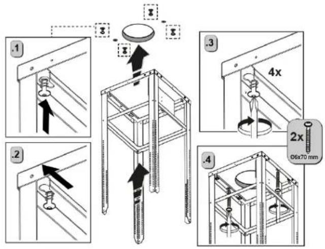 JENN-AIR JVI0636LS - Assembler et installer la hotte - 7