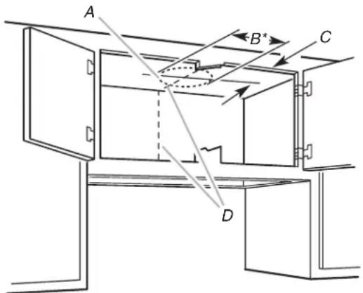 JENN-AIR UXL5430BSS - Venting Outside Through the Roof - 1