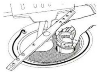 JENN-AIR UDT555SAHP - Instrucciones para reinstalar los filtros - 1