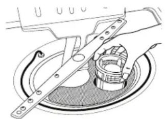 JENN-AIR UDT555SAHP - Instructions de réinstallation du filtré - 1