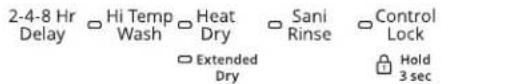 JENN-AIR UDT555SAHP - Select a cycle and options (varies by model). - 2