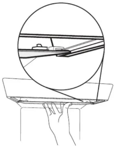 JENN-AIR KRSC503ESS - Réinstallation du protège-ampoule : - 1