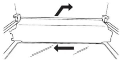 JENN-AIR KRSC503ESS - Réinstallation du protège-ampoule : - 1