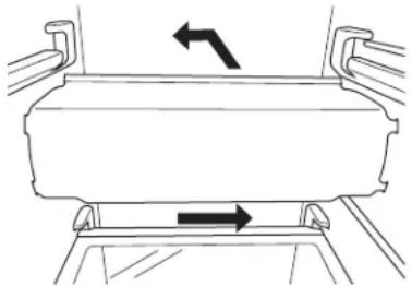 JENN-AIR KRSC503ESS - Réinstallation du protège-ampoule : - 1