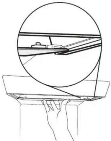 JENN-AIR KRSC503ESS - Light Shield Reinstallation: - 1