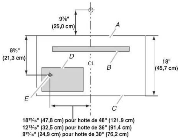 JENN-AIR JXW9048WP - Dimensions du produit - 2