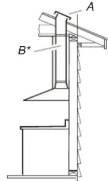 JENN-AIR JXW9048WP - Décharge à travers le toit Décharge à travers le mur - 1