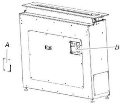 JENN-AIR JXD7836BS - Installation du système d'extraction par le bas - 1