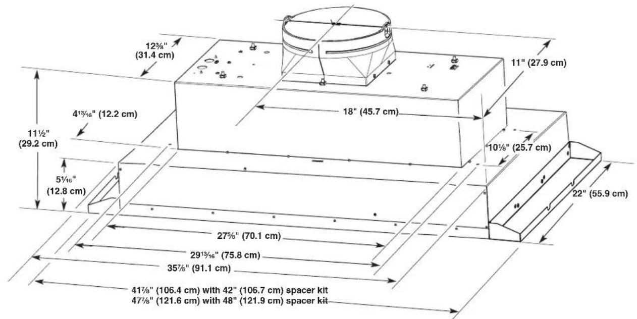 JENN-AIR UXB0600DYS - Installation Dimensions - 1
