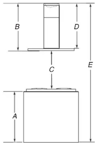 JENN-AIR JXI8936DS - Installation Dimensions - 1