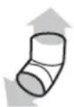 JENN-AIR JXI8536DS - Composant Conduit rond dia. 6" (15,2 cm) - 1