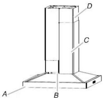 JENN-AIR JXI8536DS - Installation des cache-conduits - 5