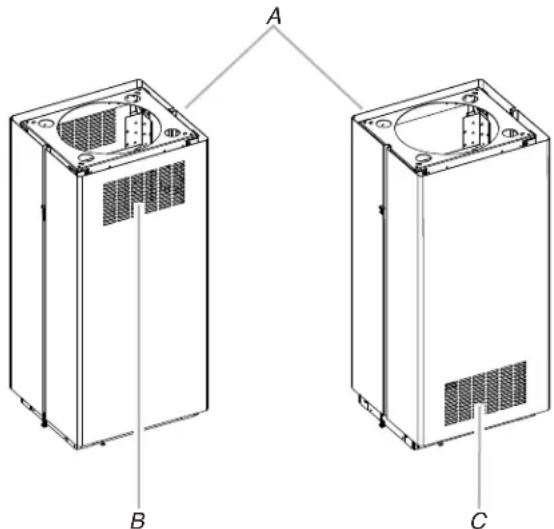 JENN-AIR JXI8536DS - Installation des cache-conduits - 2