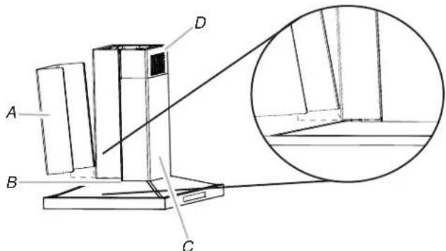 JENN-AIR JXI8536DS - Installation des cache-conduits - 6